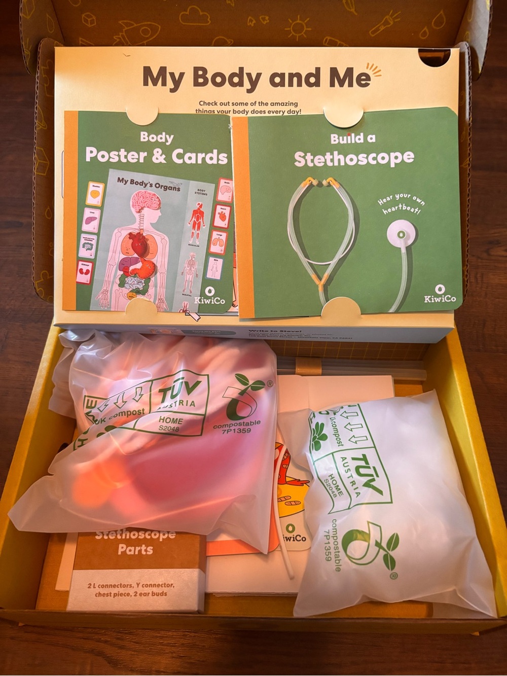 NIB KiwiCo My Body and Me Kids Science Kit
